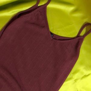 Bodysuit reddish top